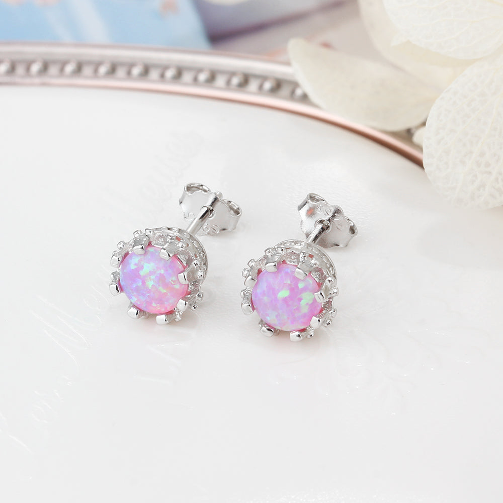 Opal Earrings