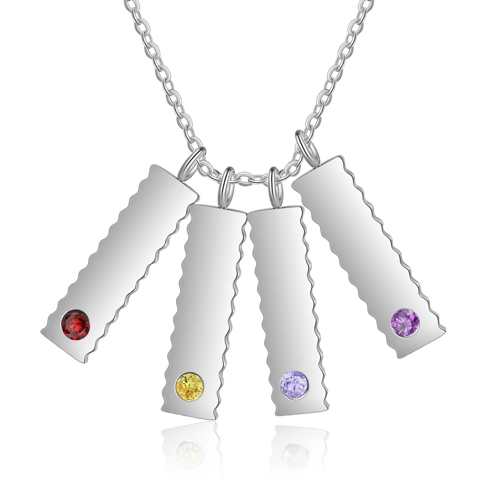 Custom Birthstone Necklace - iYdr