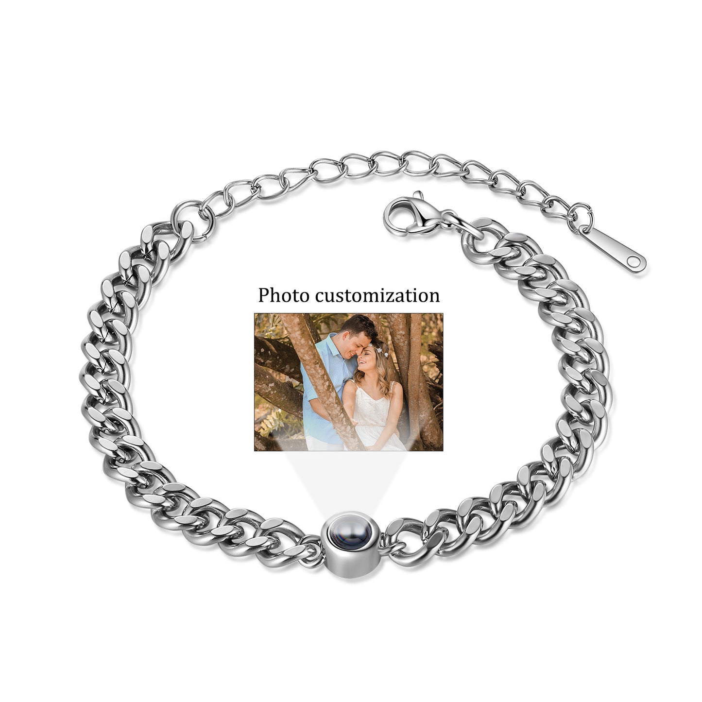 Custom Photo Projection Bracelet