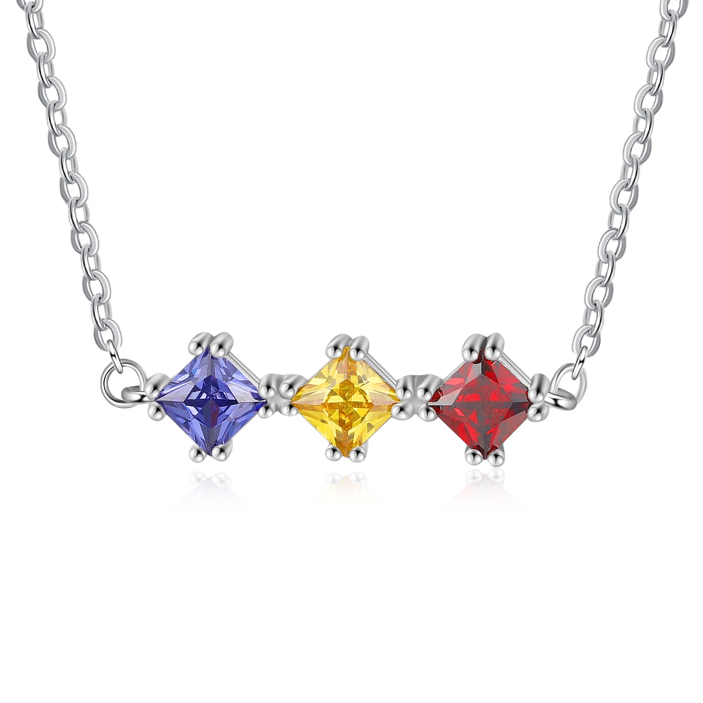 Custom Birthstone Necklace - iYdr