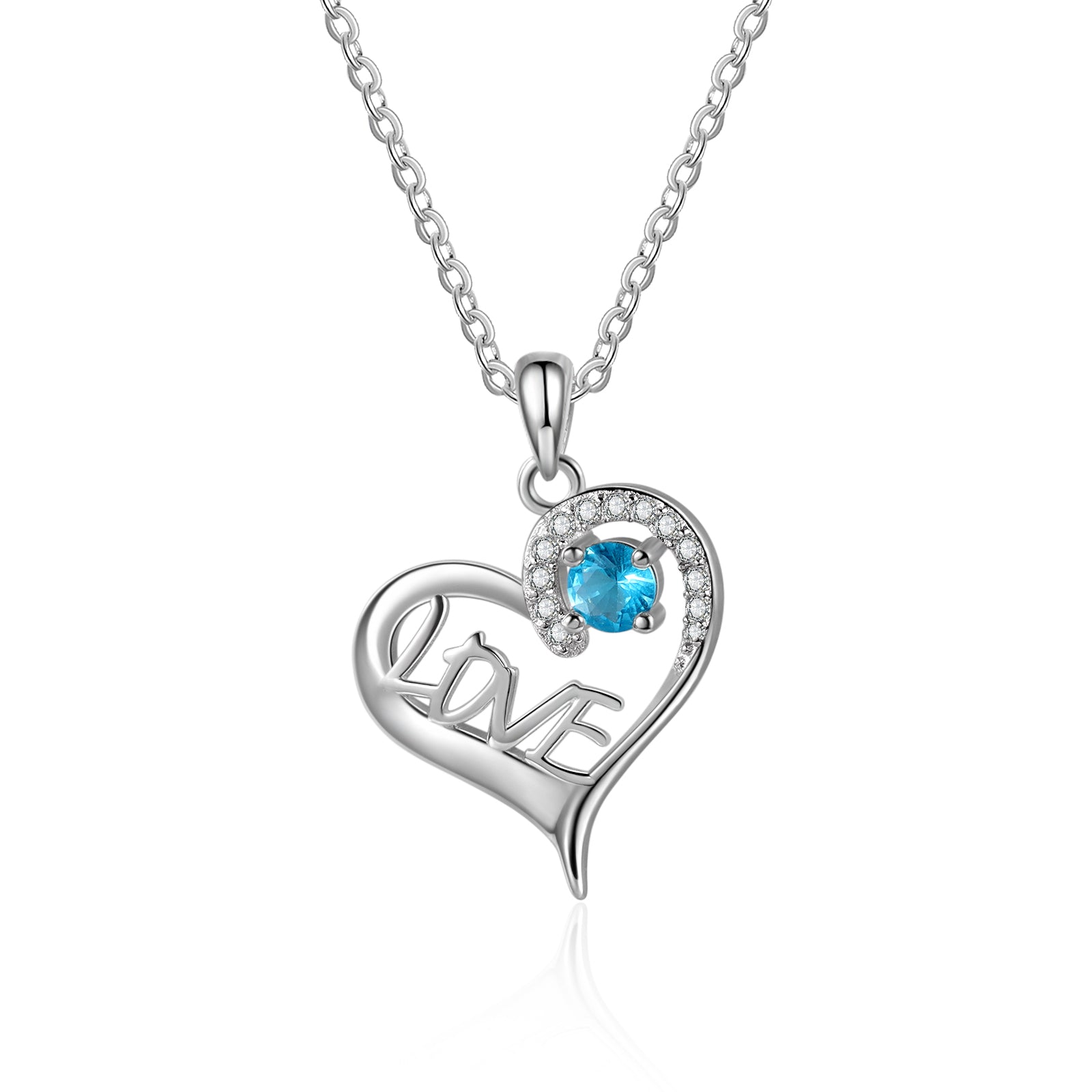 Custom Name Heart Necklace - iYdr