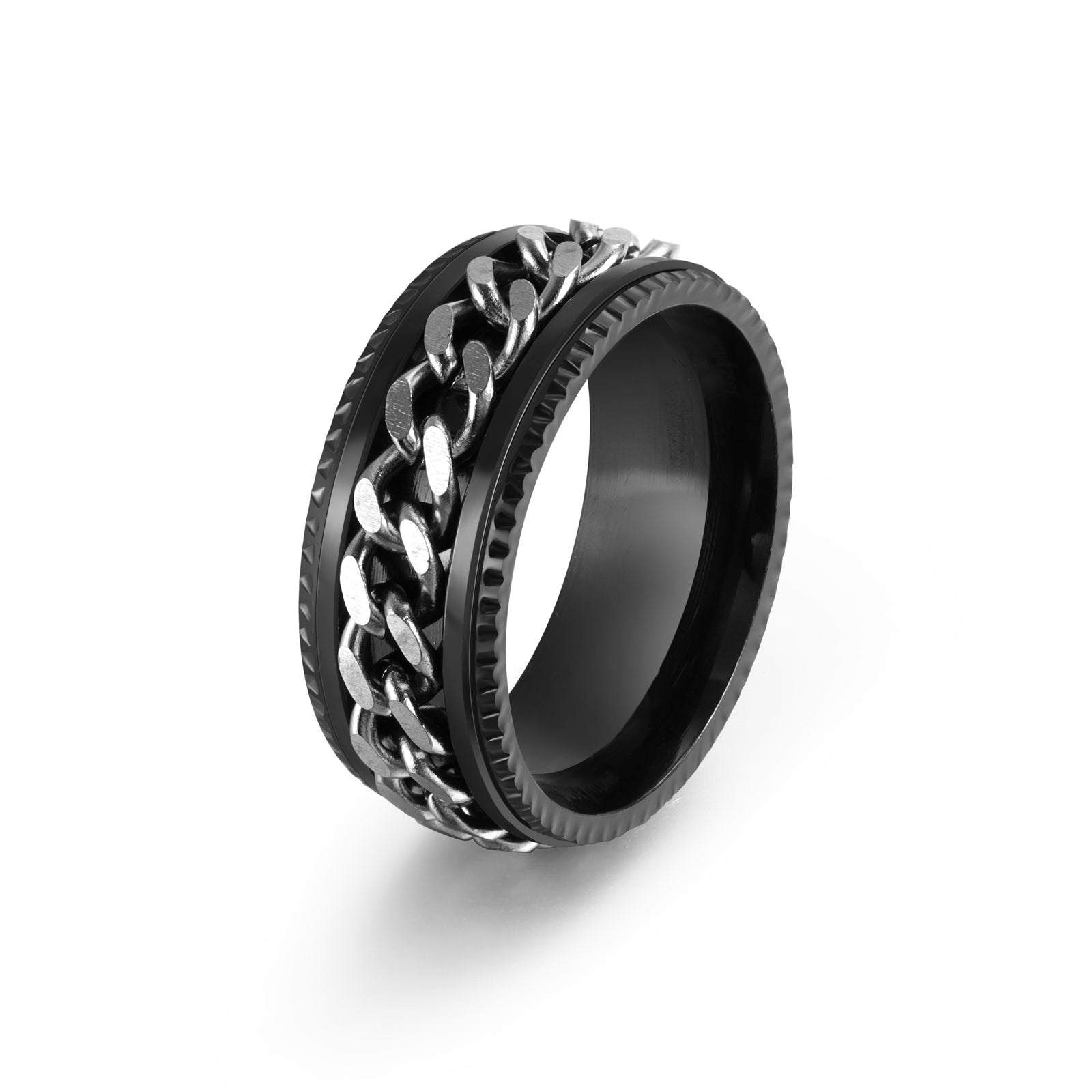 Custom Stainless Steel Rotatable Ring - iYdr