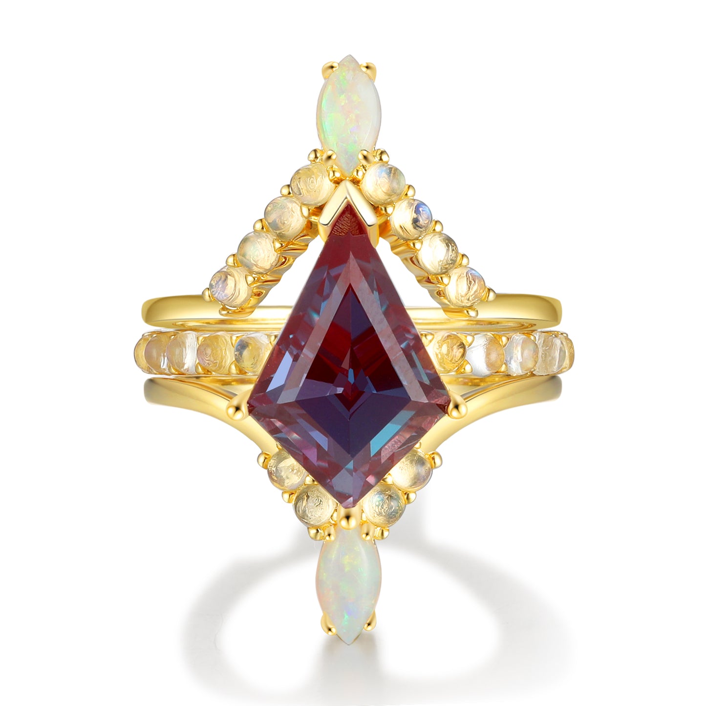 K Gold Alexandrite Ring - iYdr