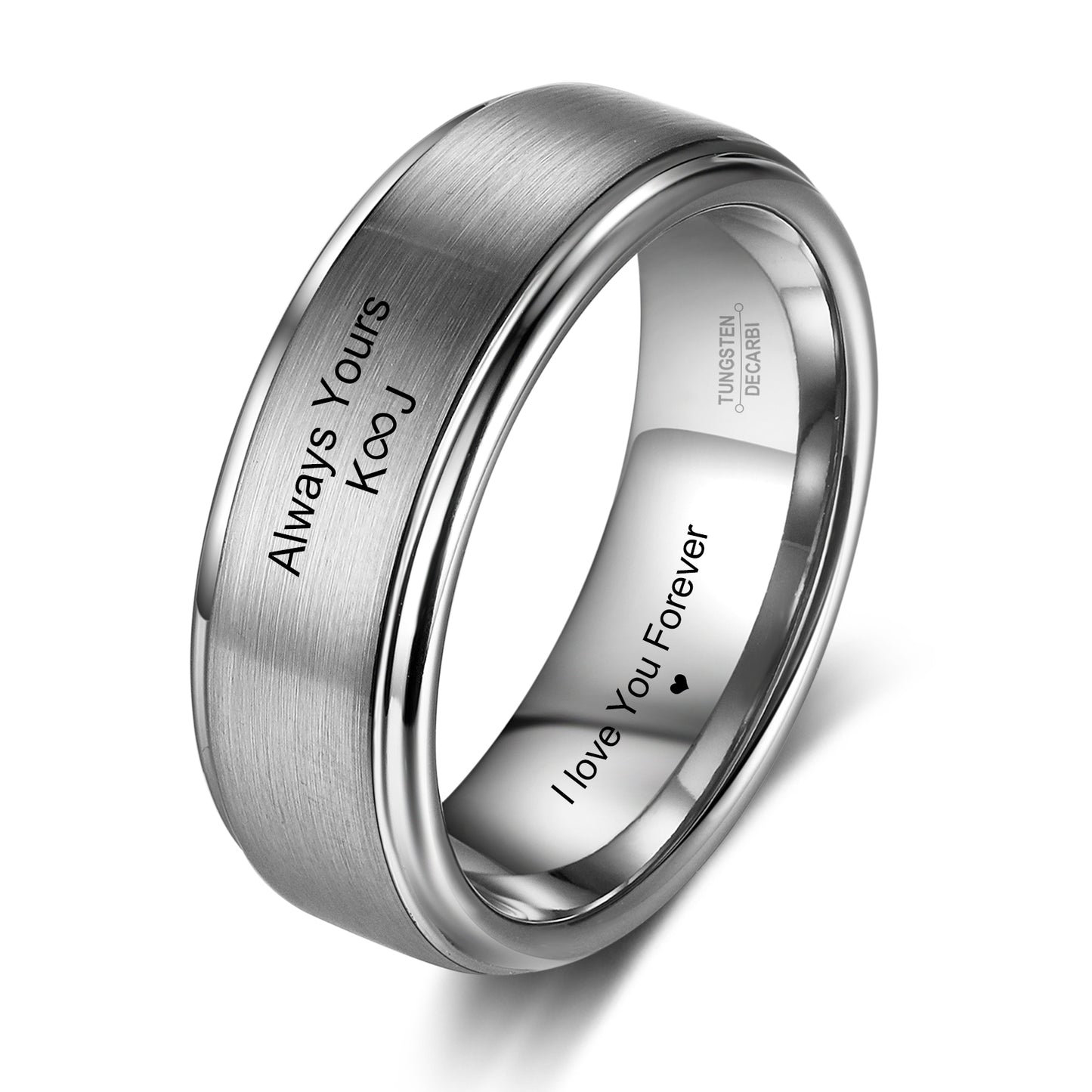 Custom Tungsten Steel Ring