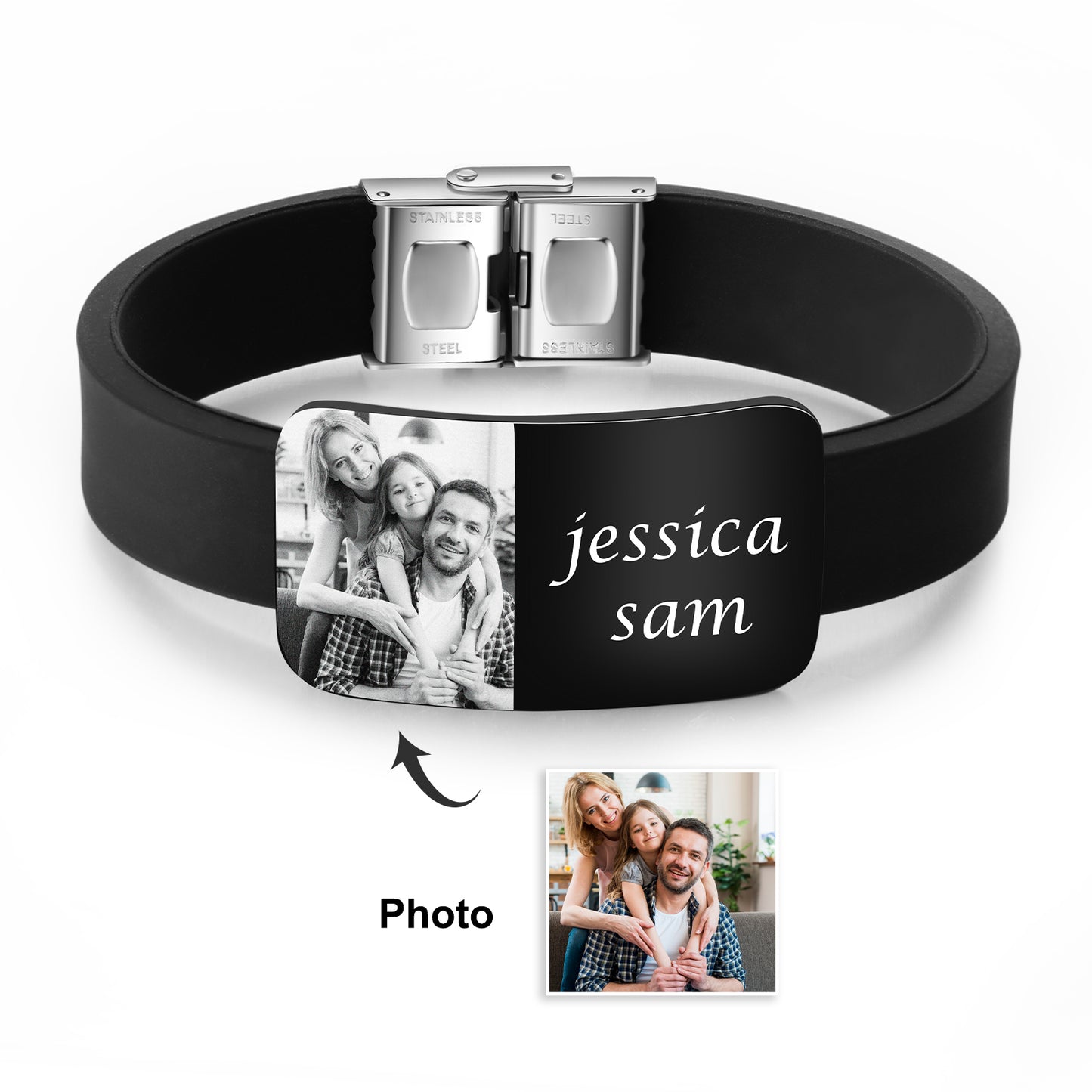 Custom Photo Bracelet