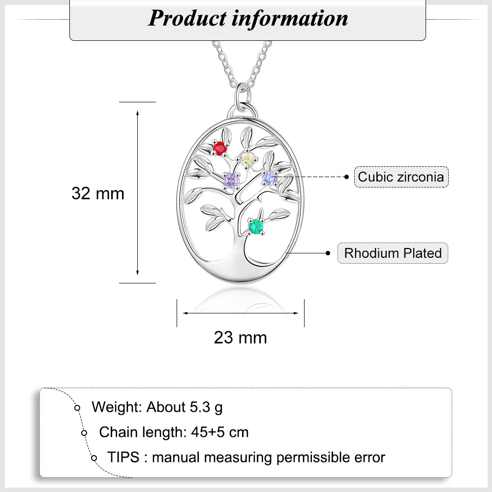 Custom Family Tree Necklace - iYdr