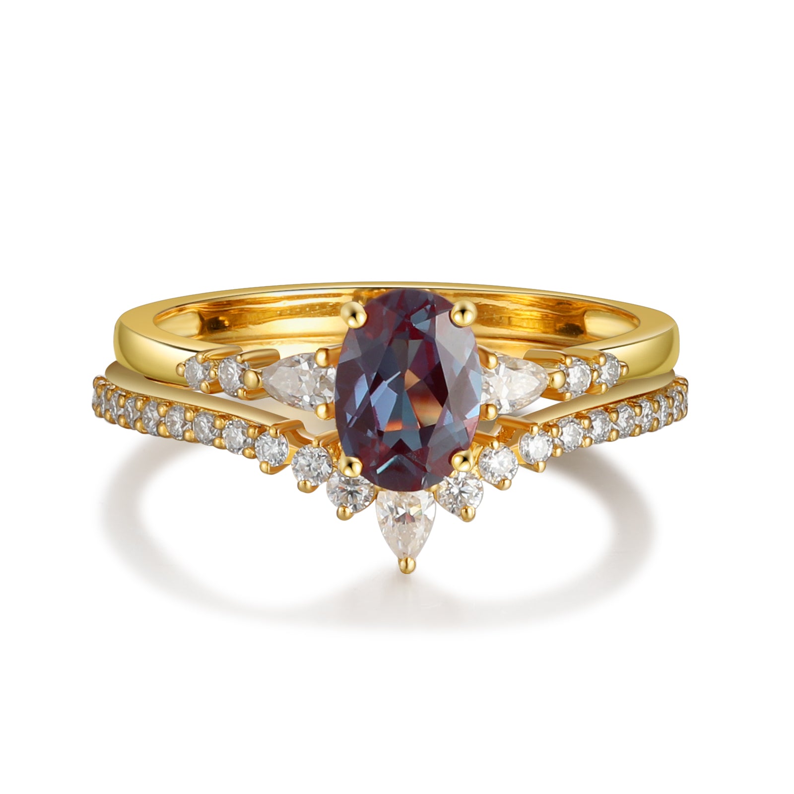 K Gold Alexandrite Ring - iYdr