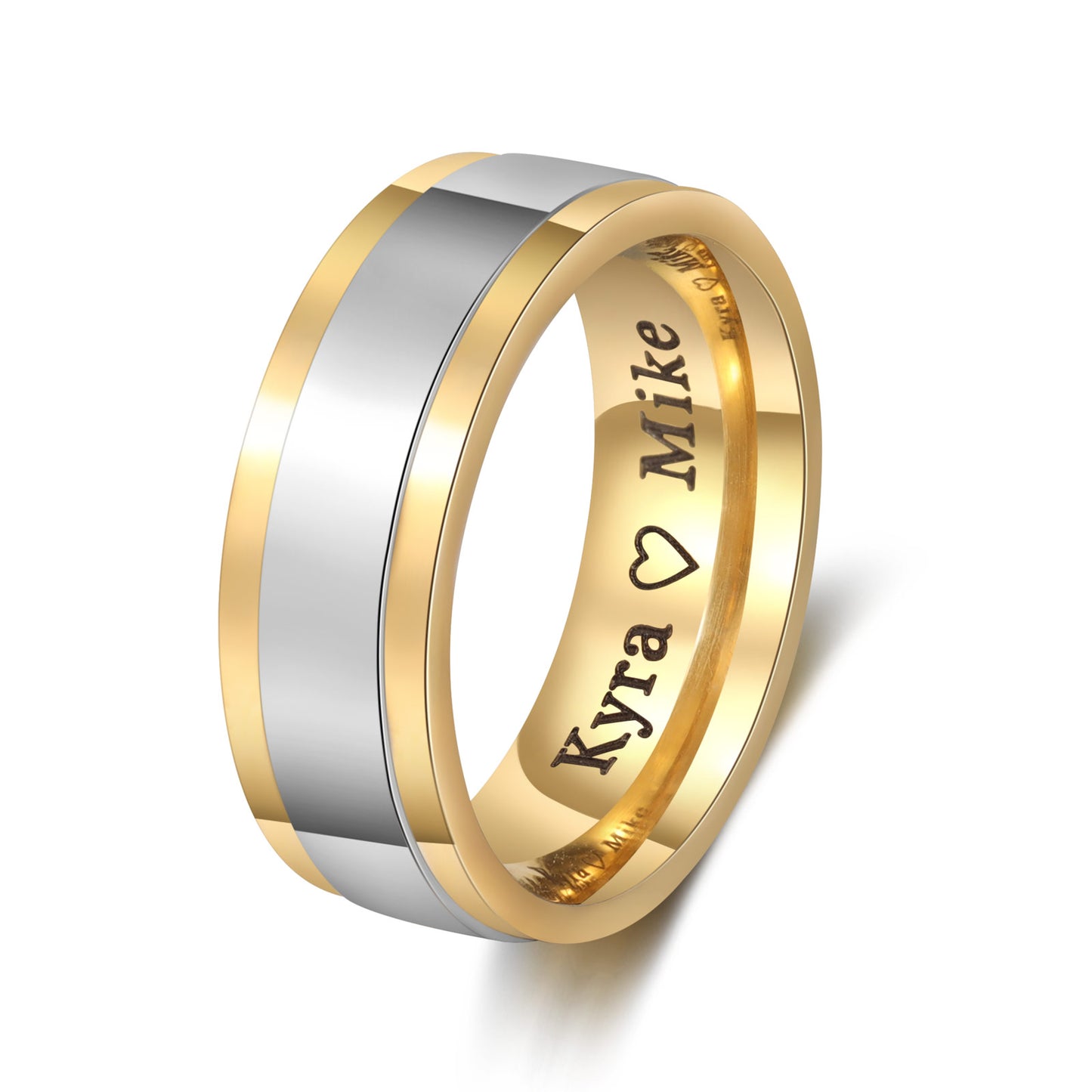 Custom Stainless Steel Coupe Ring - iYdr
