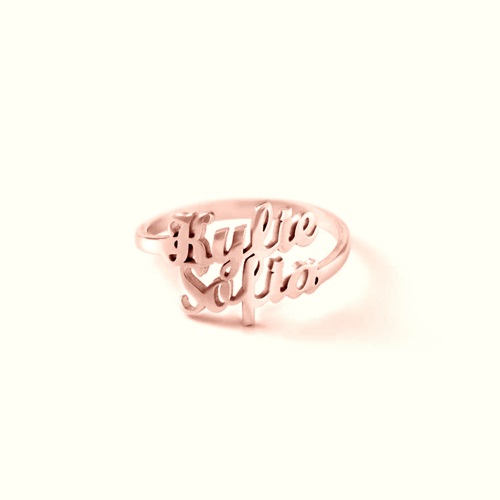 Custom Name Ring