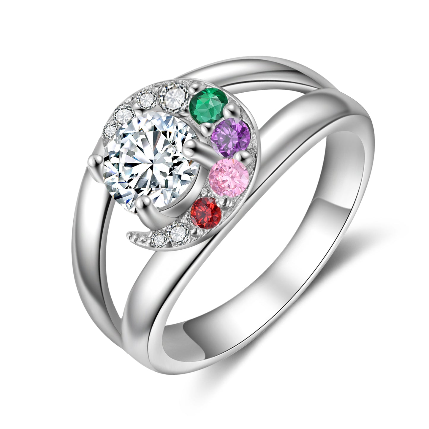 Custom Birthstone Ring