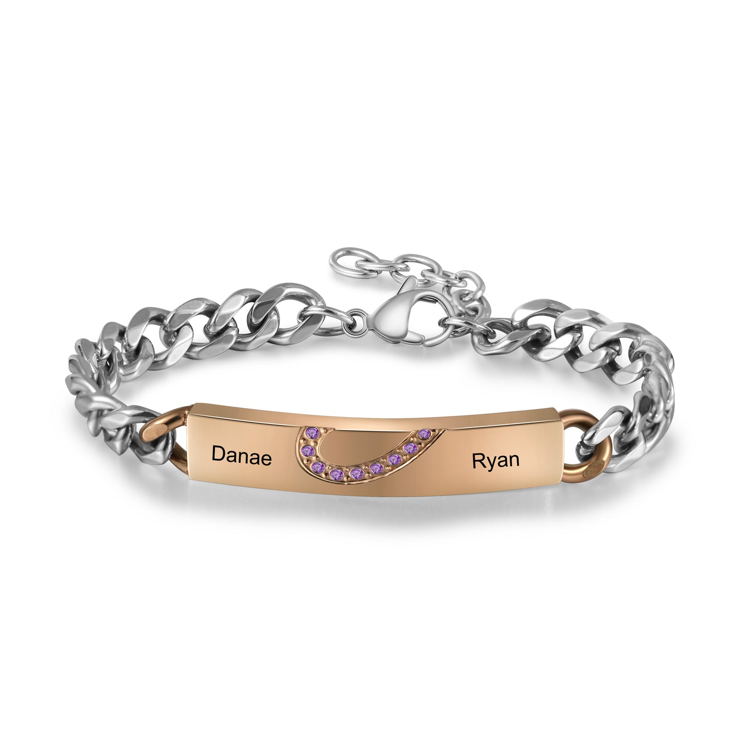 Custom Name Couple Bracelet