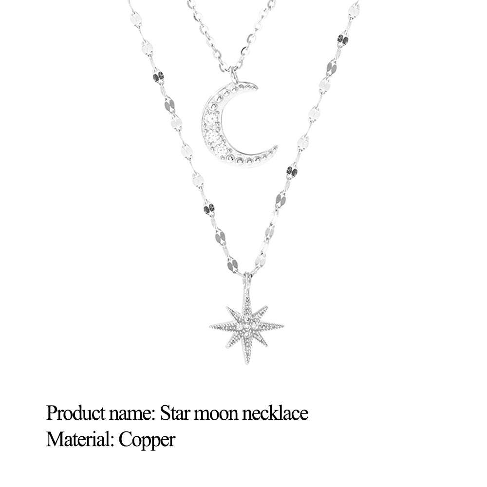 Hexagram Layered Necklace