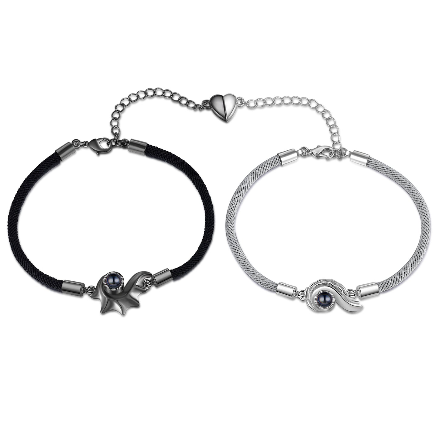 Photo Projection Couple Bracelet