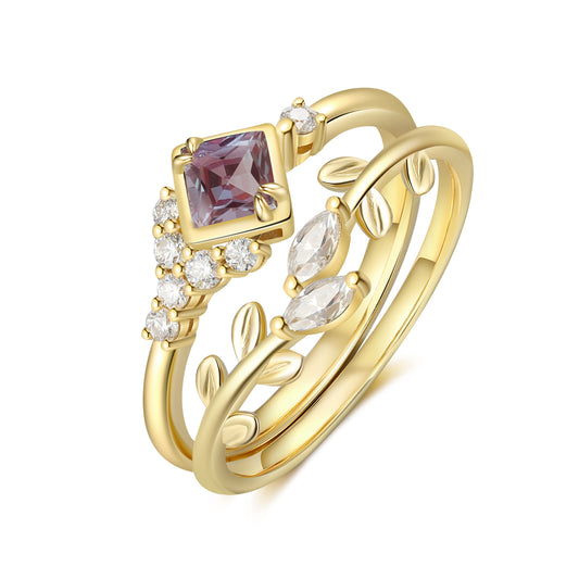 K Gold Natural Alexandrite Ring