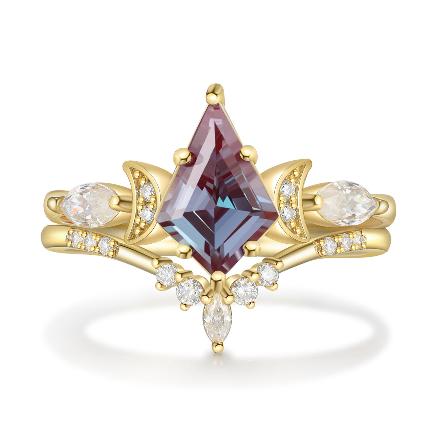 K Gold Natural Alexandrite Ring