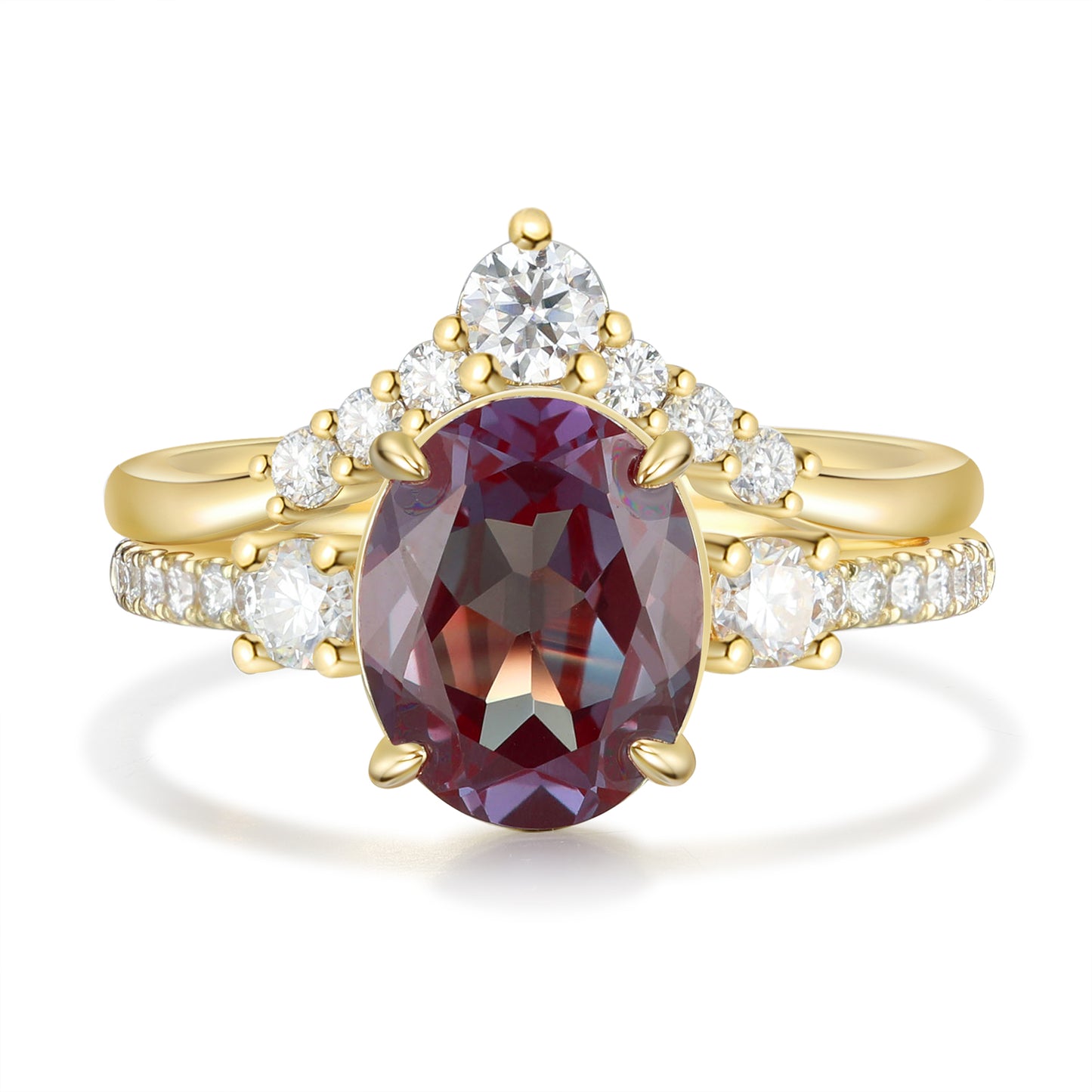 K Gold Alexandrite Ring