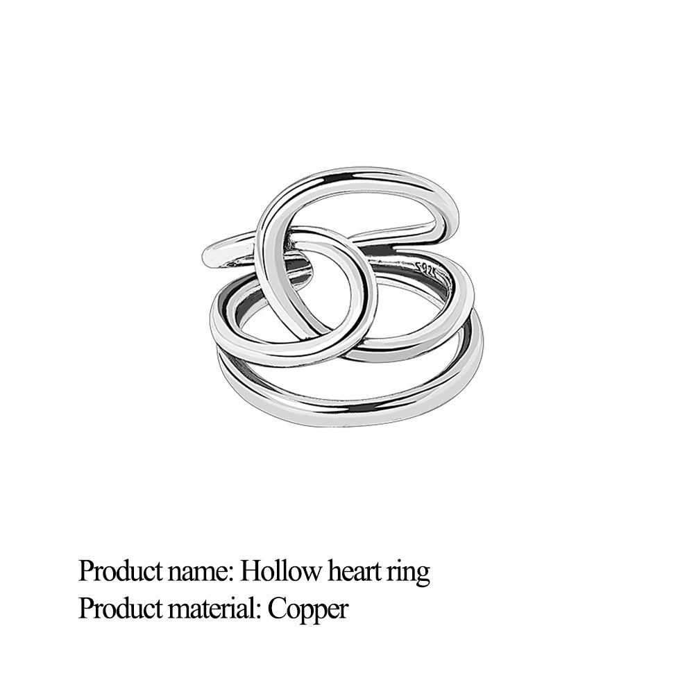 Hollow Heart Ring