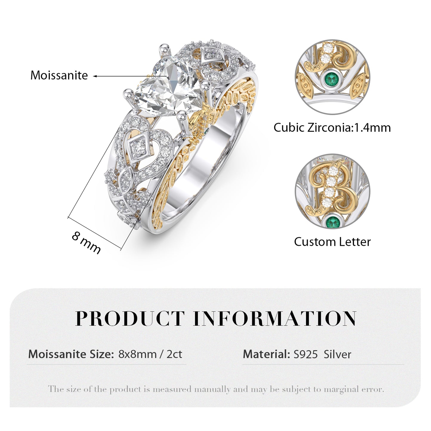 Moissante Wedding Ring