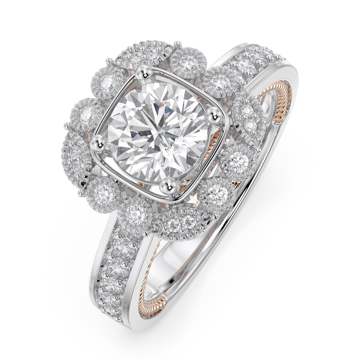 Moissanite Ring