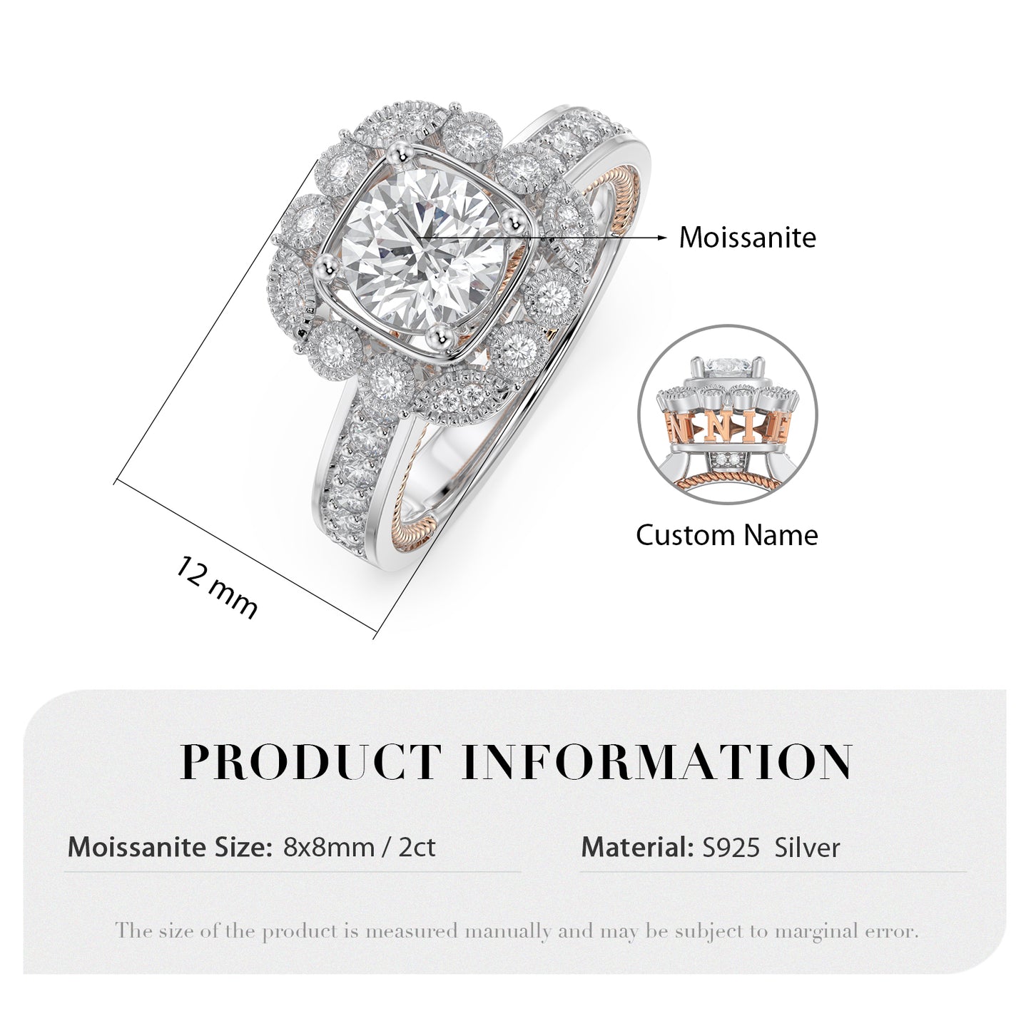 Moissanite Ring