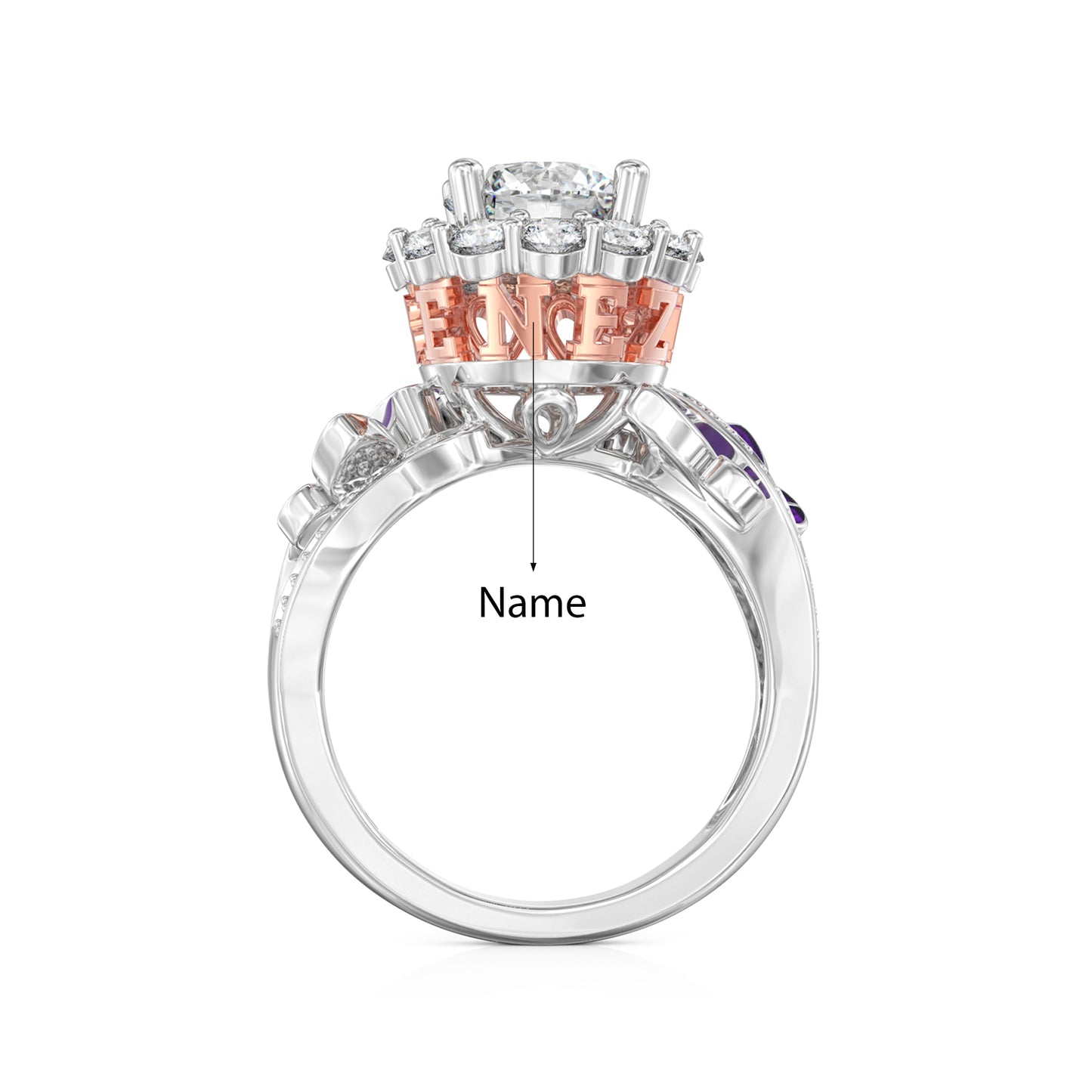 Moissanite Ring