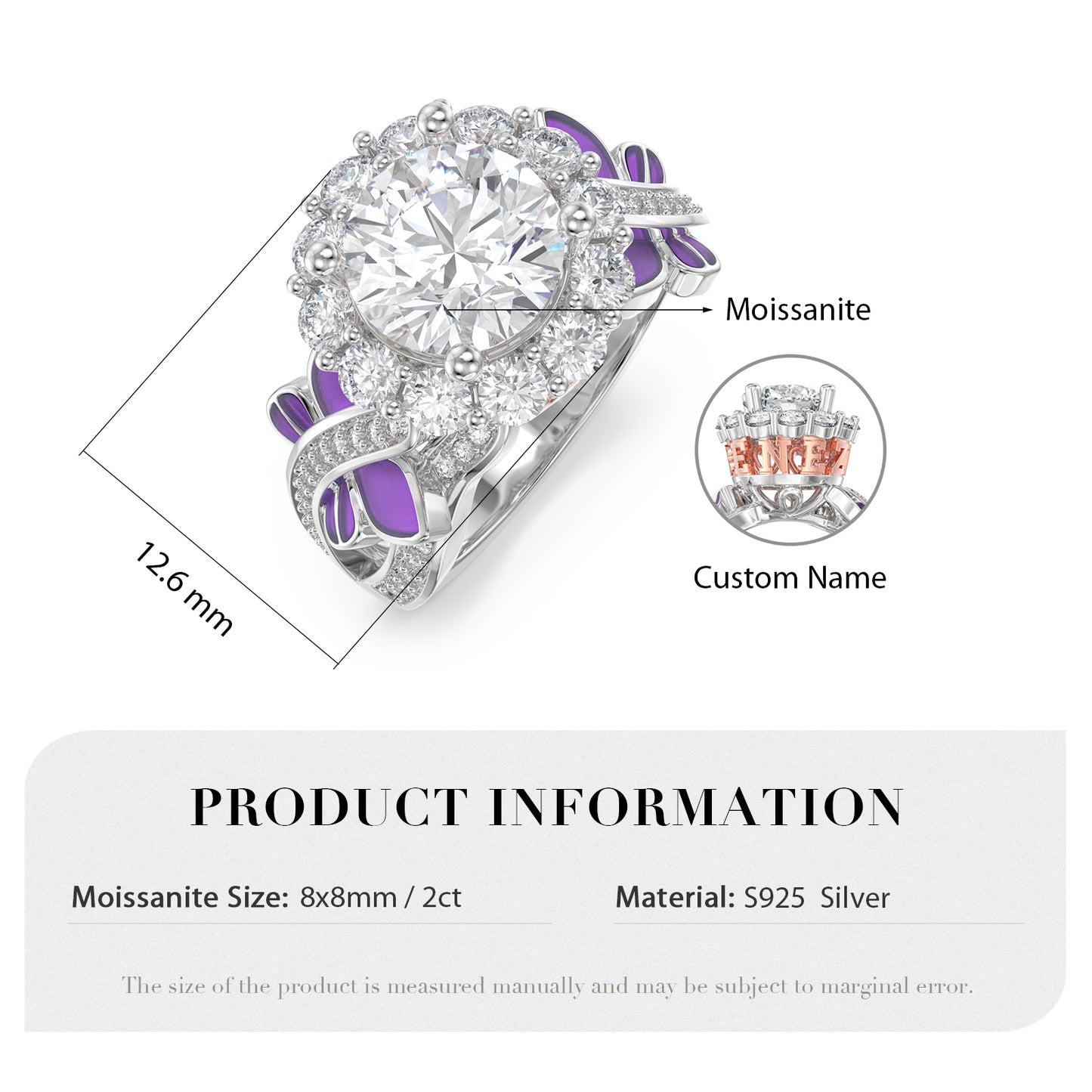 Moissanite Ring