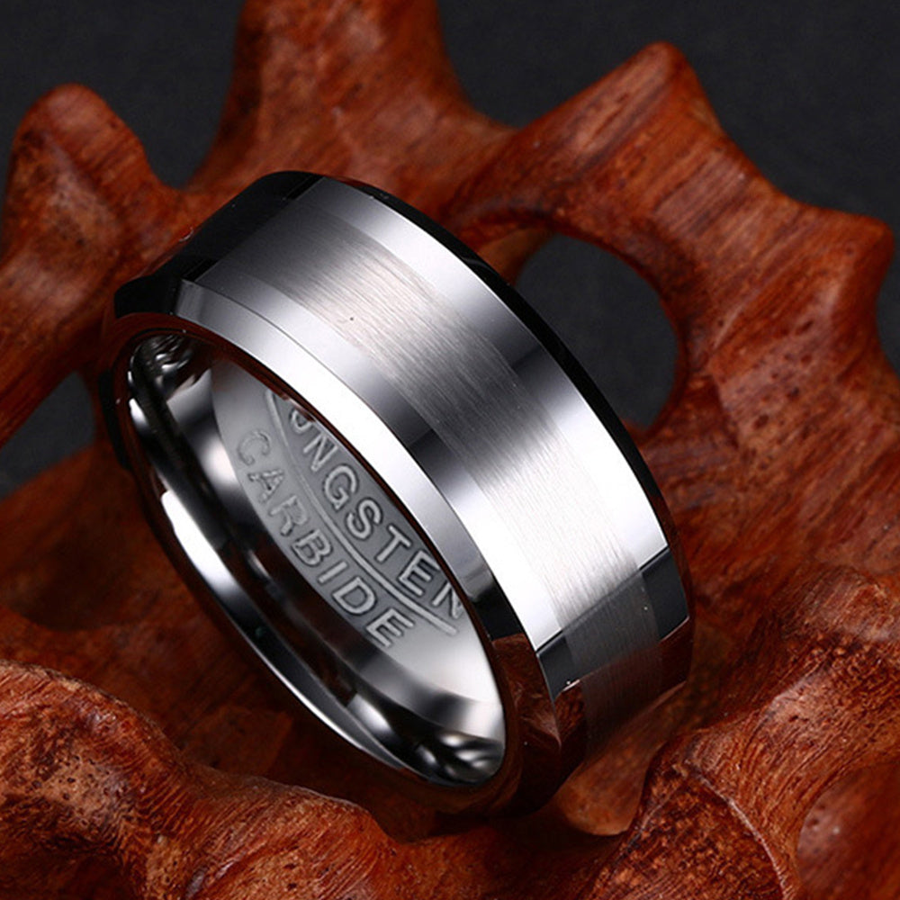 Custom Name Tungsten Steel Ring