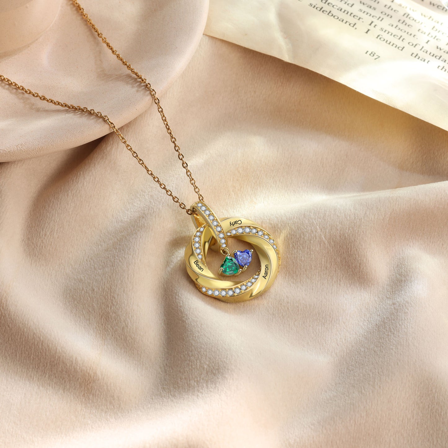 Custom Birthstone Necklace