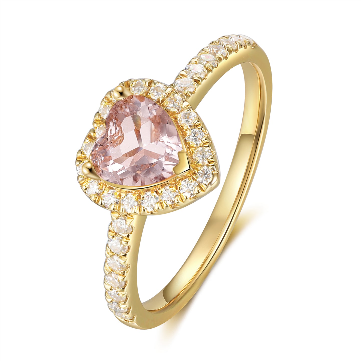 925 Sterling Silver Natural Pink Sapphire Ring