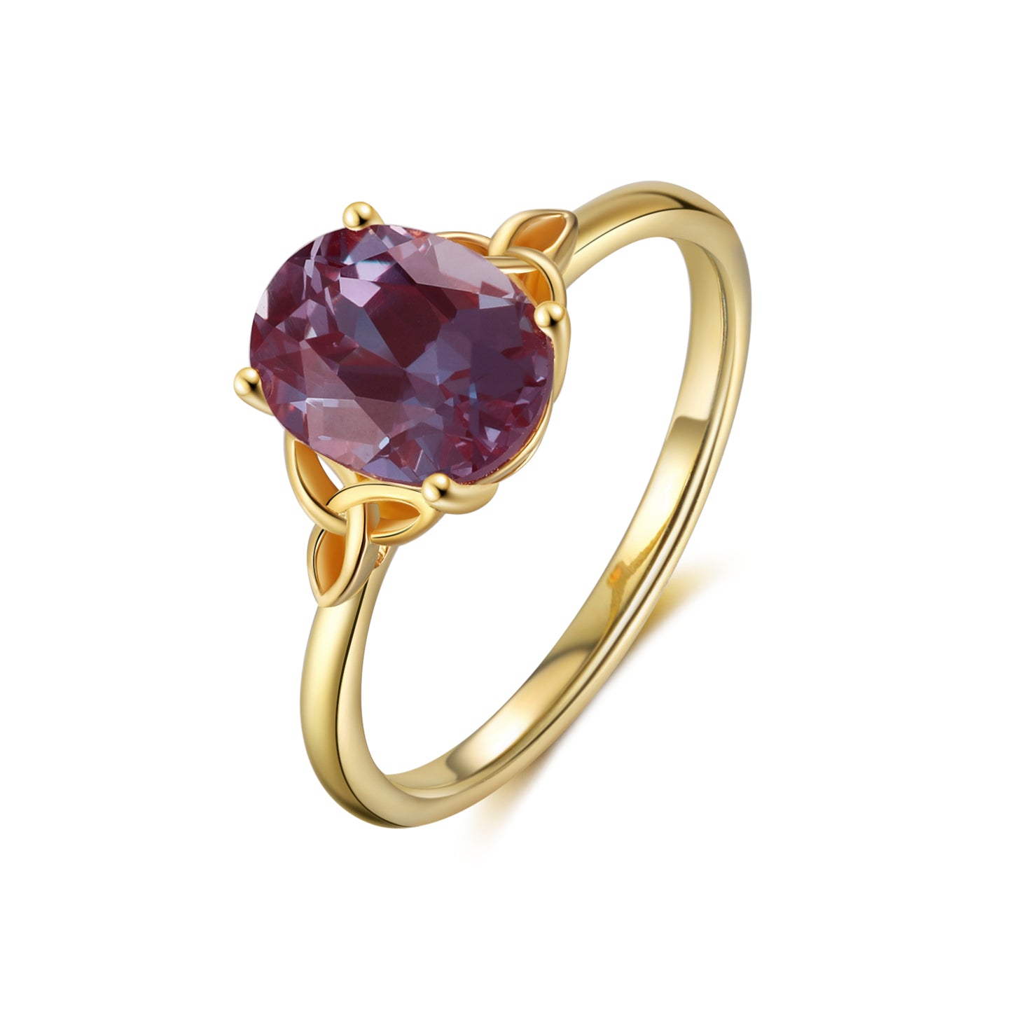 925 Sterling Silver Natural Alexandrite Ring