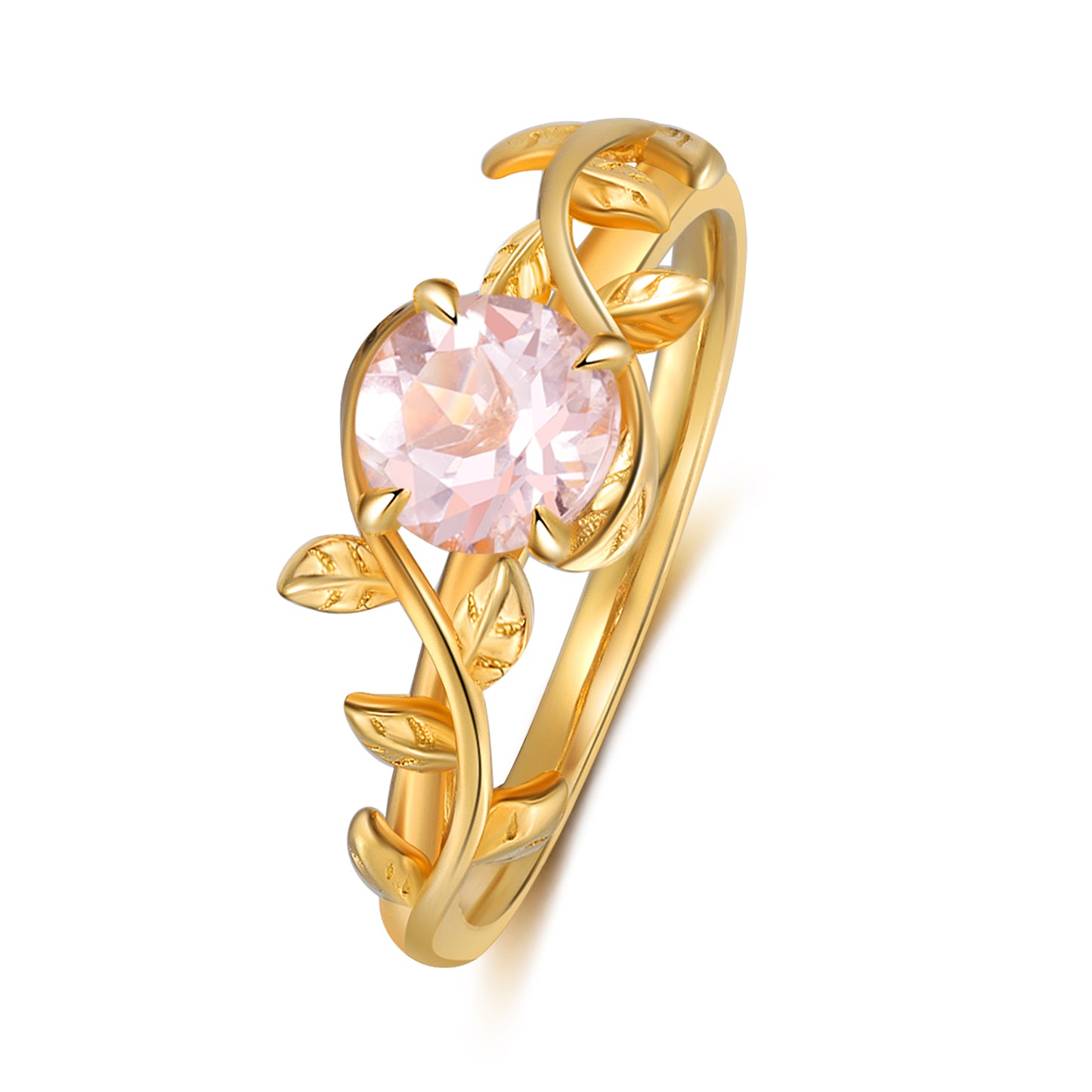 925 Sterling Silver Natural Pink Sapphire Ring