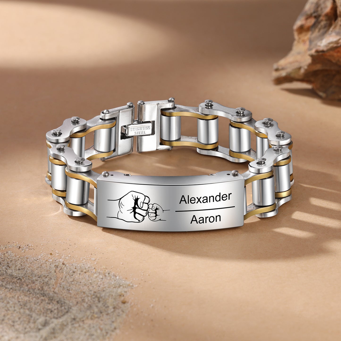 Custom Stainless Steel Bracelet