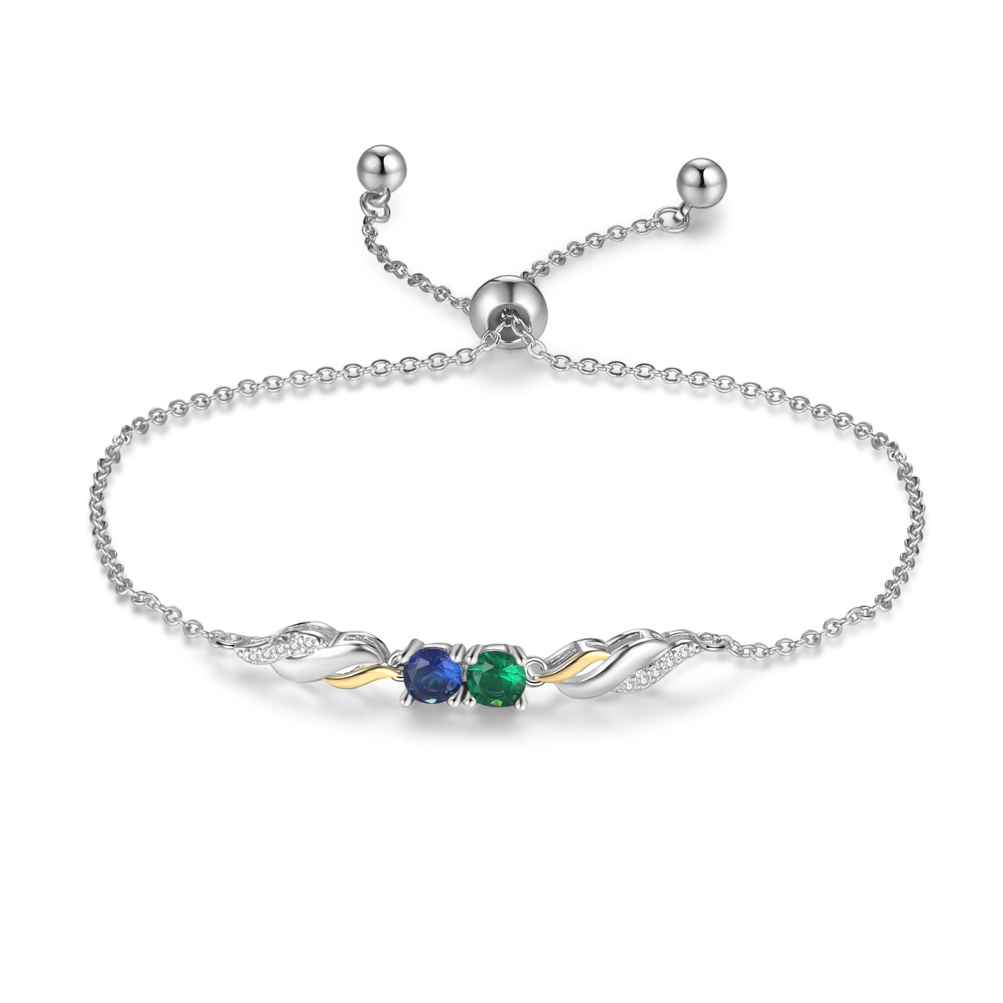 Personalized Birthstone Bracelet