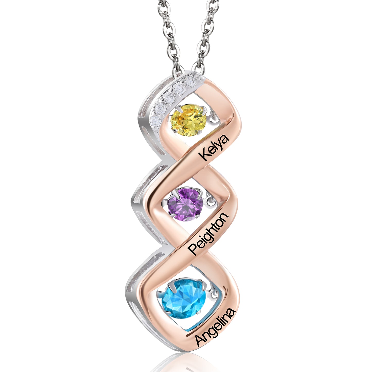 Custom Birthstone Necklace