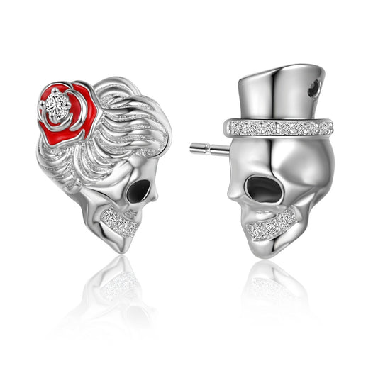 Skull Design Stud Earring