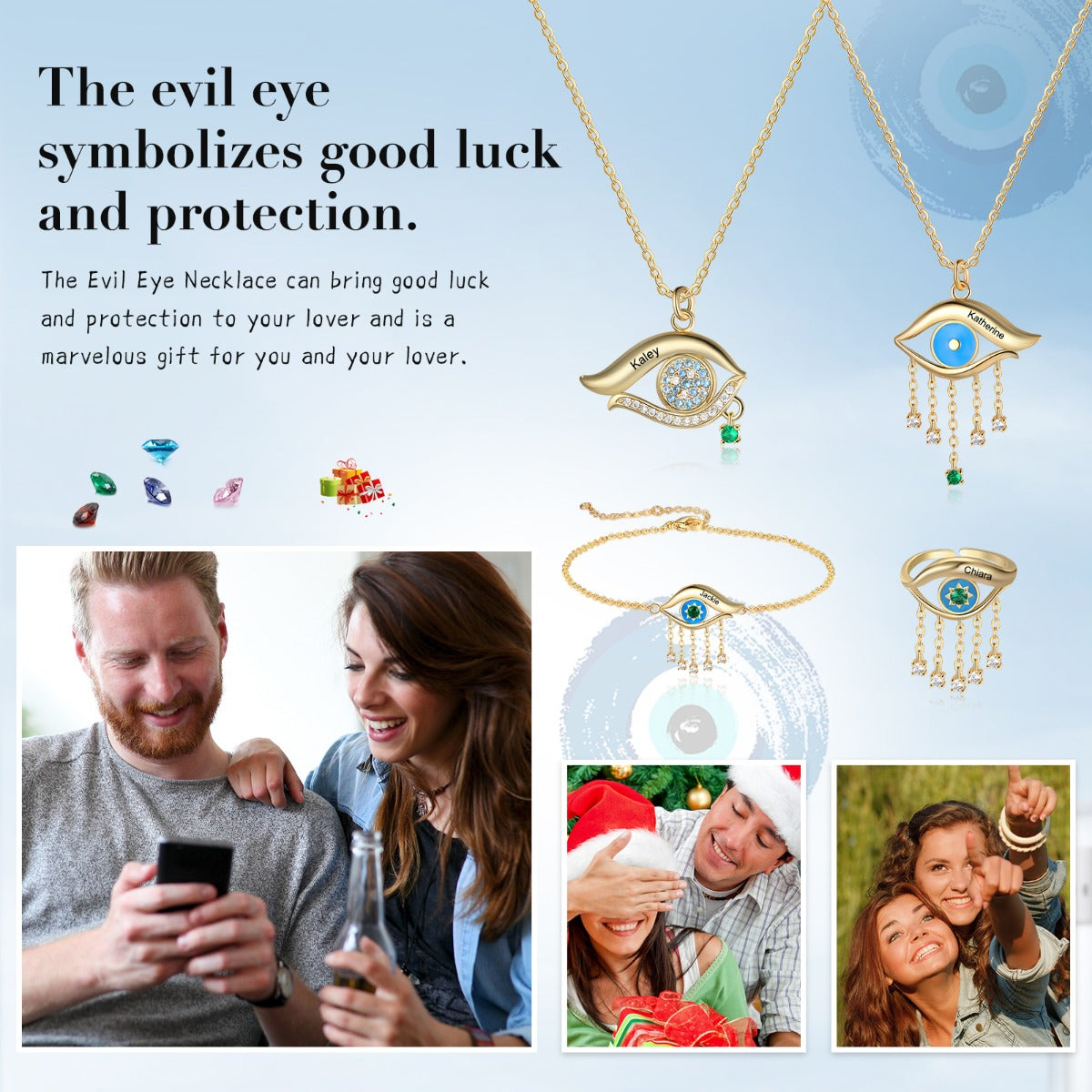 Evil Eye Jewelry Set - iYdr