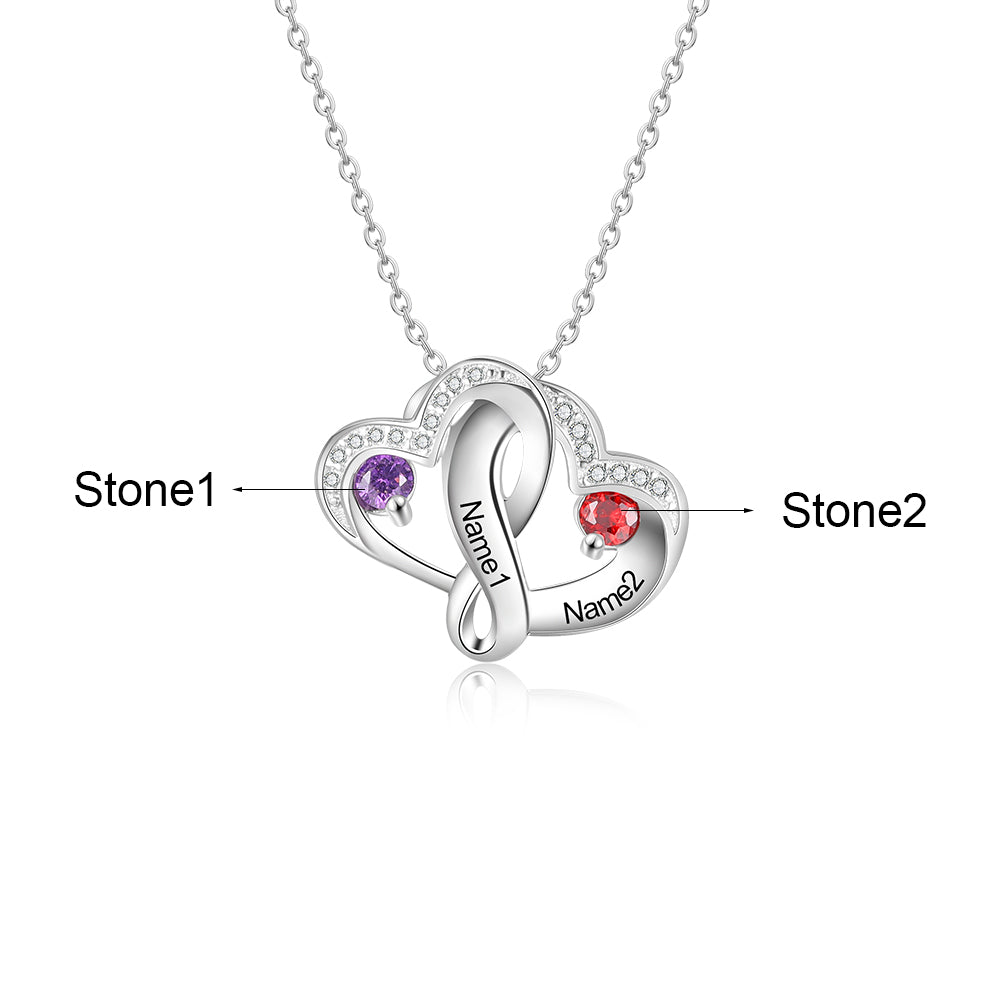 925 Sterling Silver Heart Necklace - iYdr