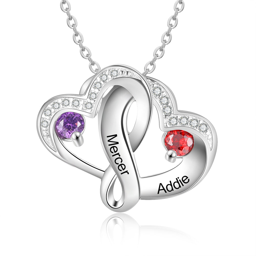 925 Sterling Silver Heart Necklace - iYdr