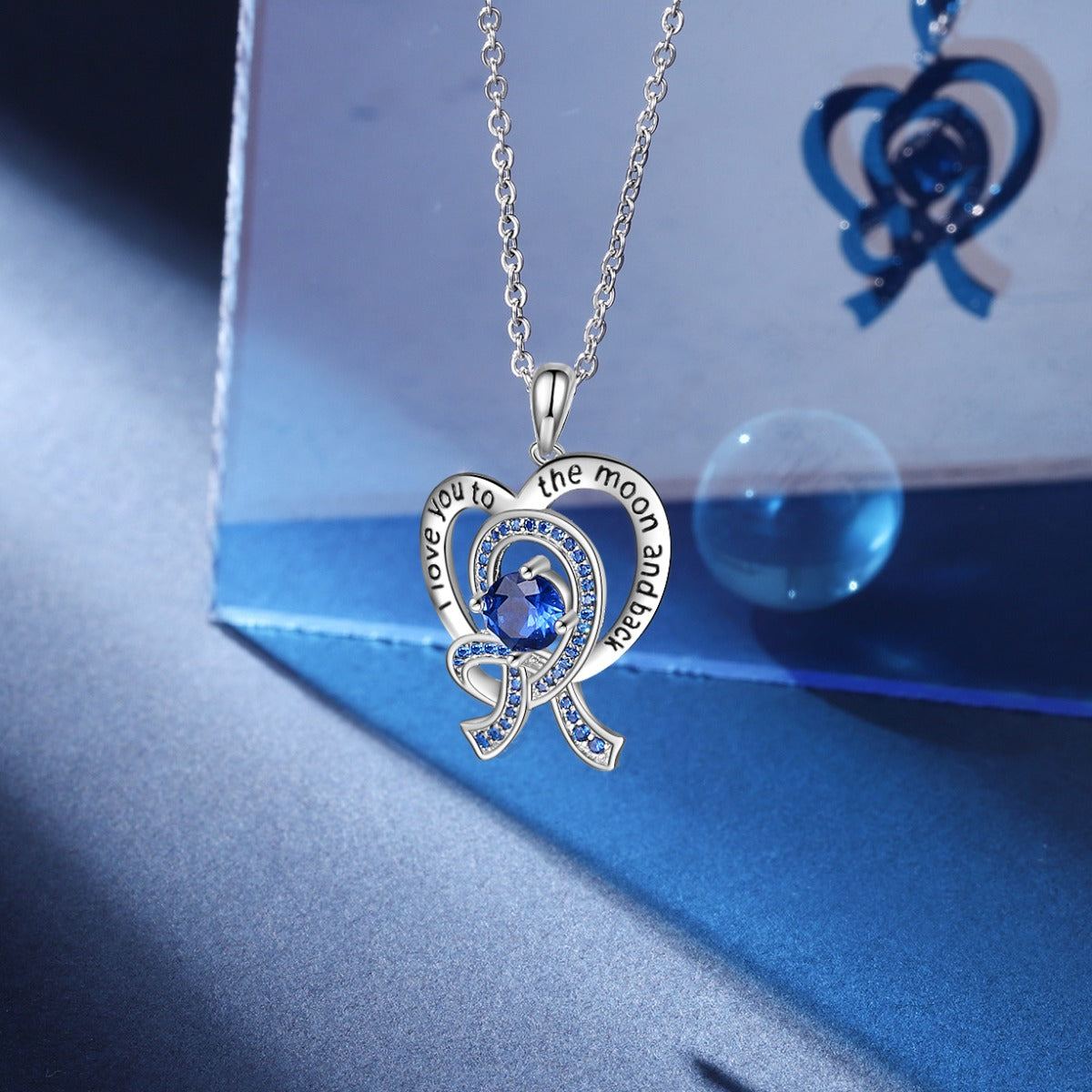 S925 Silver Heart Necklace