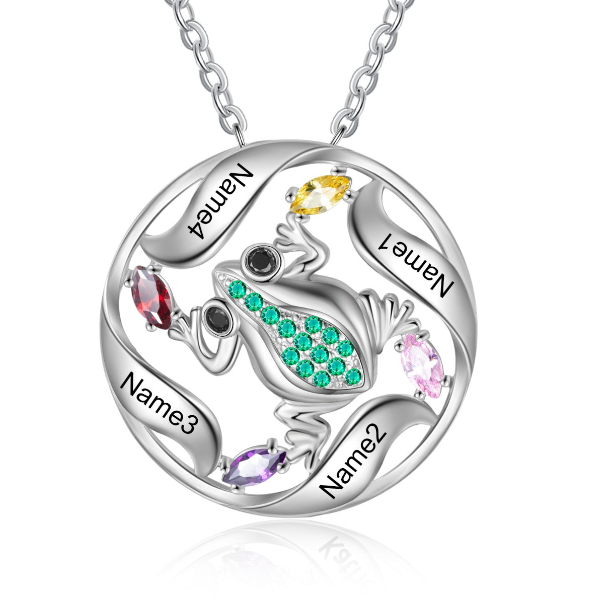 Personalized Frog Necklace - iYdr