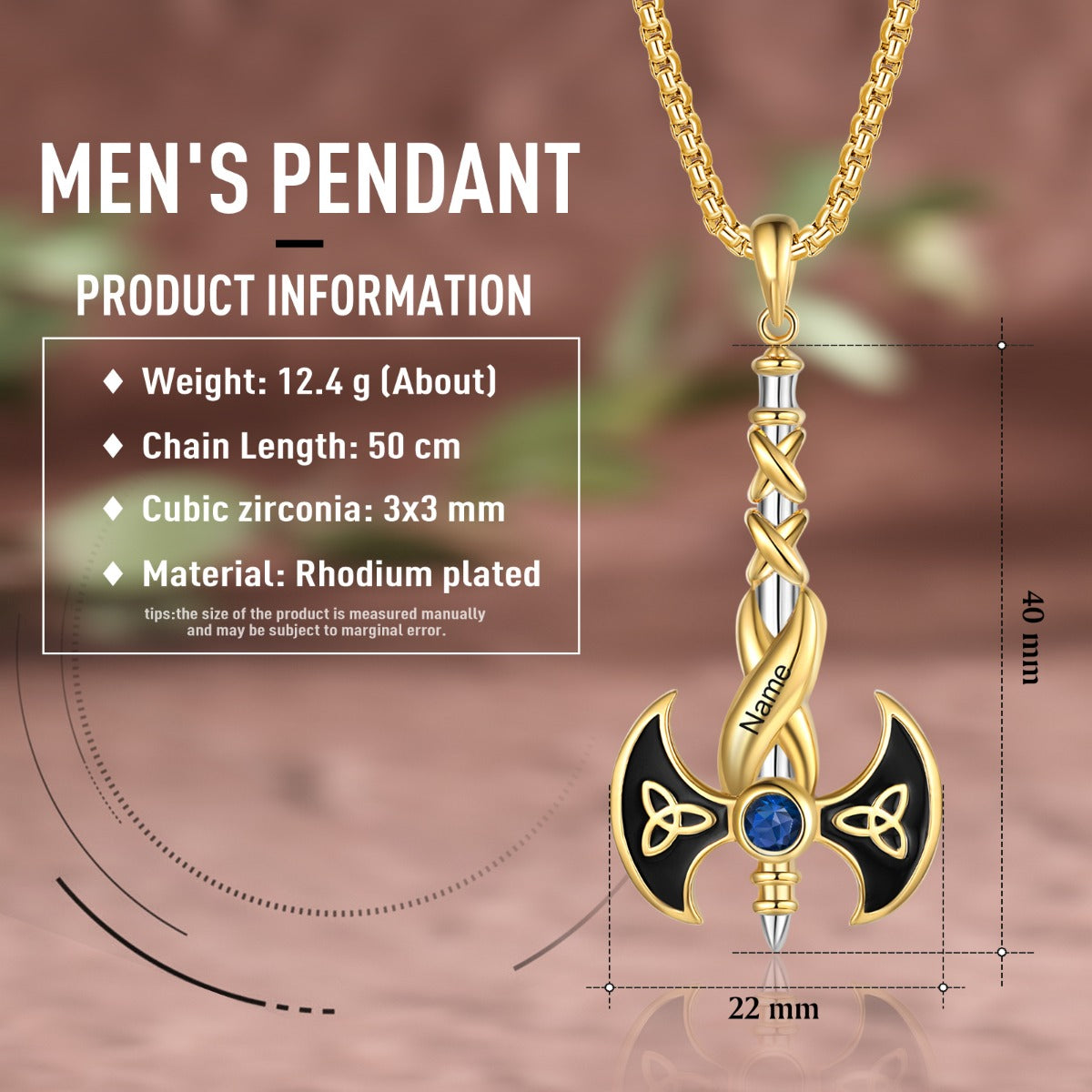 Custom Men Necklace - iYdr