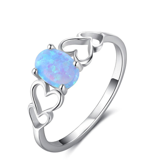 Fashion Copper Opal Ring