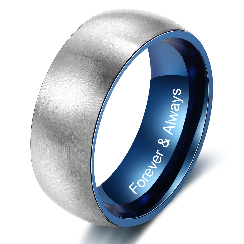 Personalized Stainless Steel Ring