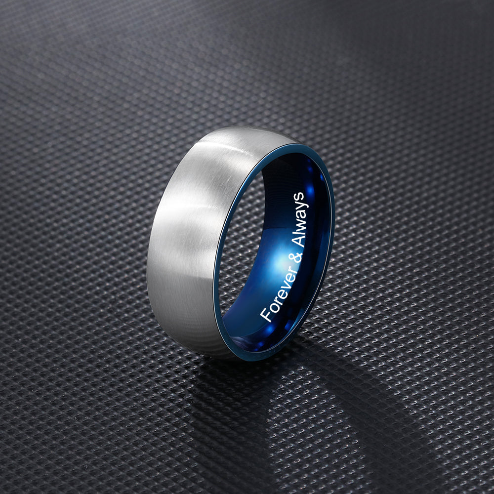 Personalized Stainless Steel Ring