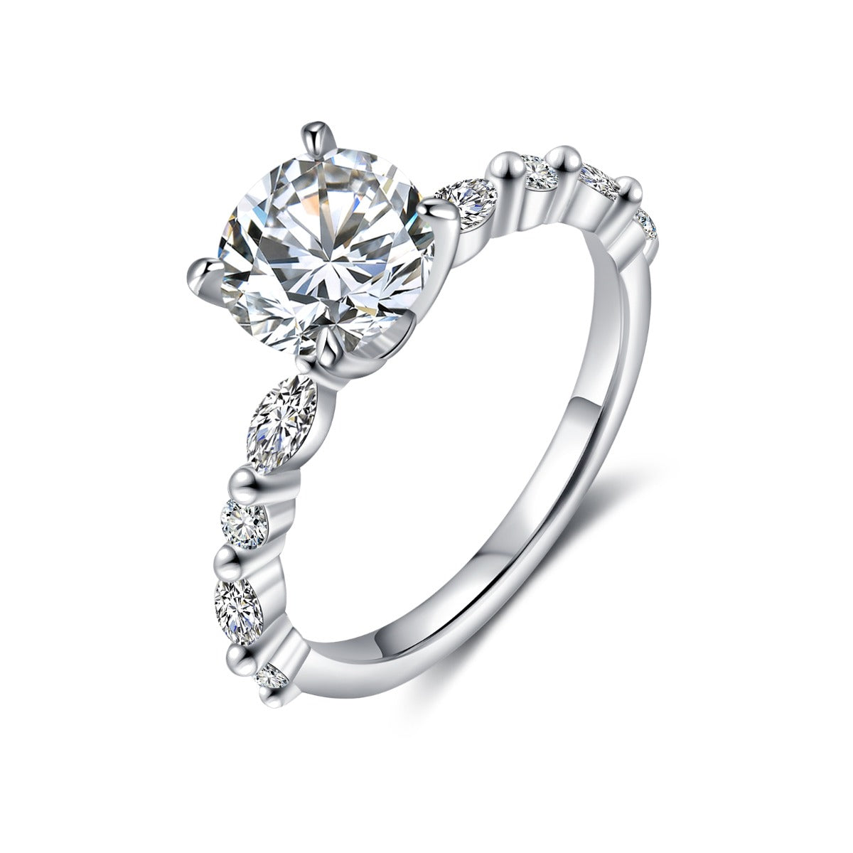 Moissanite S925 Silver Ring - iYdr