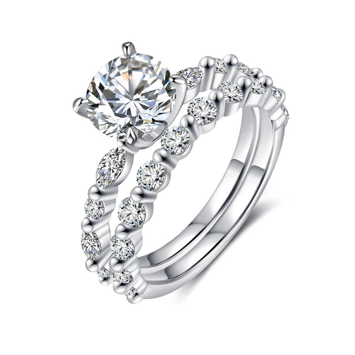 Moissanite S925 Silver Ring - iYdr