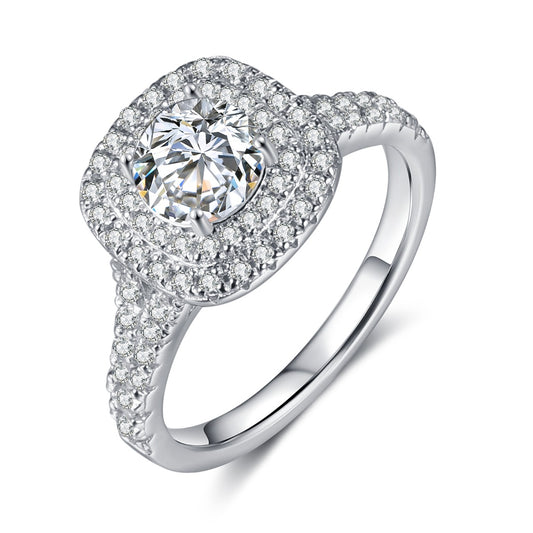 Moissanite S925 Silver Ring - iYdr