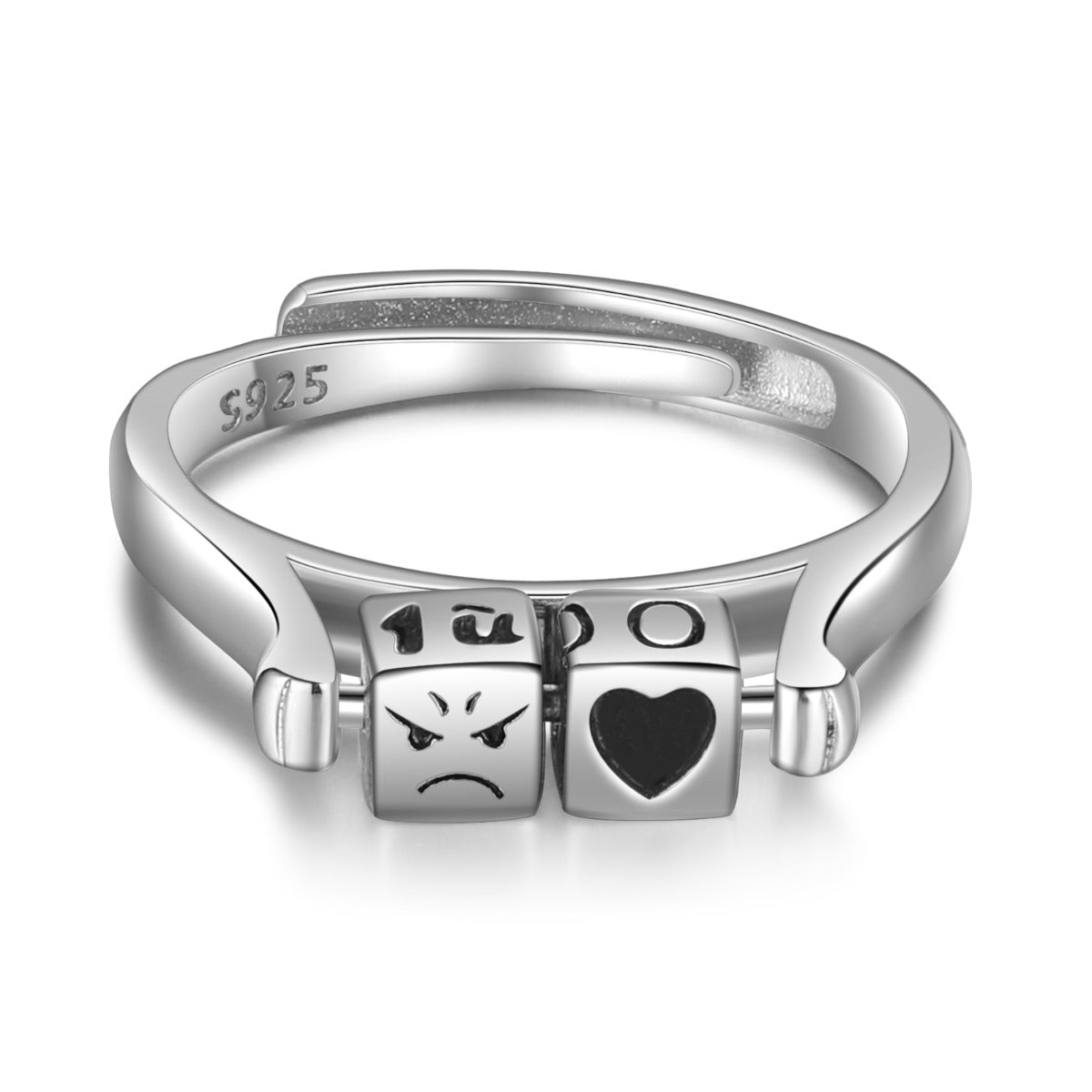 Rhodium Plated Ring